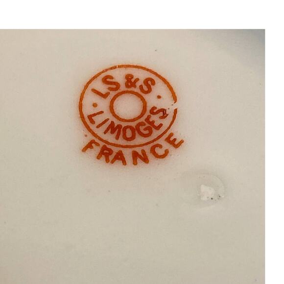 Antique Limoges Plate or Plaque signed LS&S Limoges France Pheasants - Picture 8 of 11